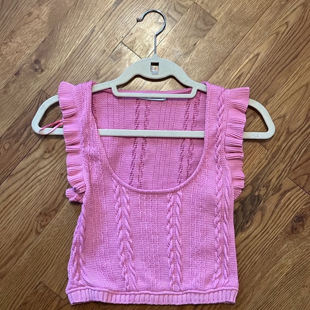 ZARA crochet top